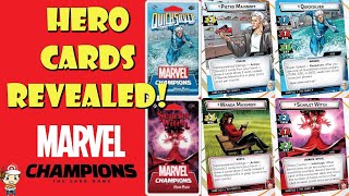 Quicksilver & Scarlet Witch Hero Cards Revealed - So Much Synergy! (New Marvel Champions Hero Packs)