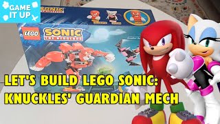 Building Lego Sonic The Hedgehog Knuckles Guardian Mech 76996