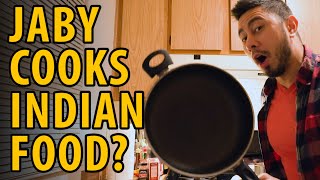 JABY COOKS INDIAN FOOD FOR ACHARA! | Vlog 33