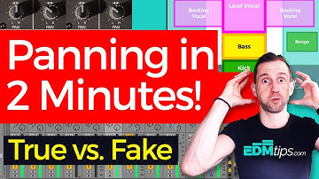 Panning in 2 Minutes - (Fake Vs. True Vs. Split)