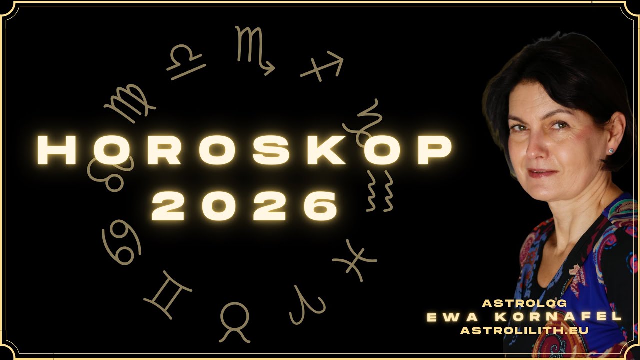 HOROSKOP na rok 2026 - WSZYSTKIE znaki zodiaku - ASTROLOGIA - Ewa Kornafel