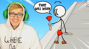 My First Time Playing Henry Stickmin AND ITS HILARIOUS!