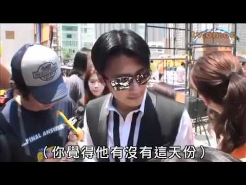 楊受成率謝霆鋒容祖兒英皇七十周年慶典晒冷