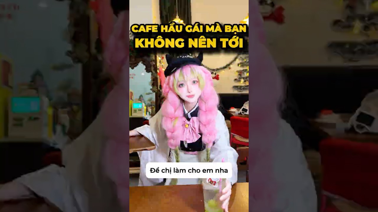 Cafe hầu gái nhà này lạ lắm🤫- Mitsuri x Obanai#cosplay #shorts #minnacosplay