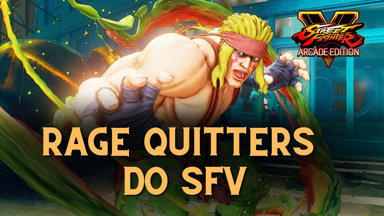 Ltg Iconic Rage Sfv RAGE QUITTER SFV AE | Relato de um jogador - YouTube