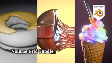 Bundle Sale: Volume Grid Geometry Nodes - Blender 5.0