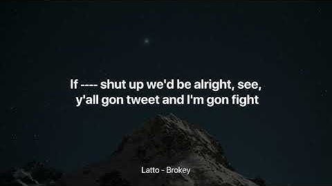 Latto - Brokey (Clean Lyrics)