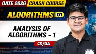 Algorithms 01 Analysis Of Algorithms - 1 Csda Gate 2026 Crash Course