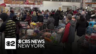 Shoppers across NYC, N.J. make mad dash to stores ahead of winter storm