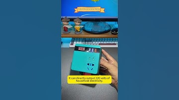 Lithium battery smart inverter. #powertool #battery  #multifunctional #mobile #powerstrips #foryou