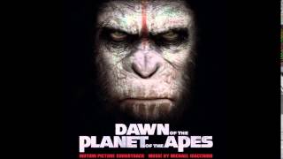 Vignette de la vidéo "Dawn of The Planet of The Apes Soundtrack - 03. The Great Ape Processional"