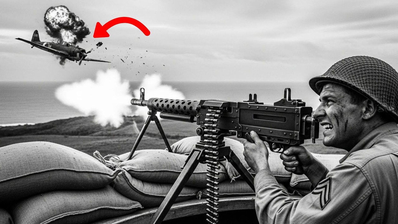 “Ninguém Sobrevive Aqui” — Até Um Soldado Derrubar 11 Bombardeiros Japoneses em 3 Minutos.