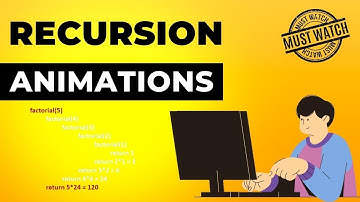 Recursion Animations | Data Structure | Visual How
