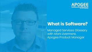 What Is Software? Types Of Software Mits Apogee Managed Services Glossary