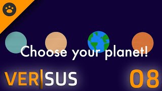 Rocky Planet Marble Race! Which of These Planets is Best? | VERSUS 08 | Space & Planets