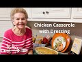 MeMe's Recipes | Chicken Dressing Casserole image