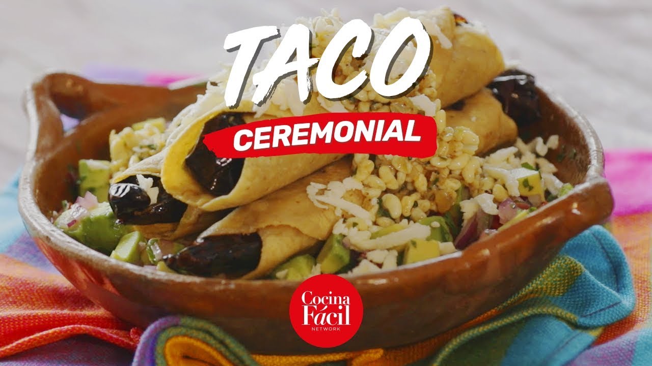¿Qué lleva el taco ceremonial estilo Guanajuato? Cocina Fácil YouTube