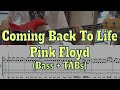 Pink Floyd - Coming Back To Life | Bass cover + TAB