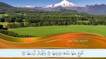 سورة النازعات _ القارئ فهد واصل