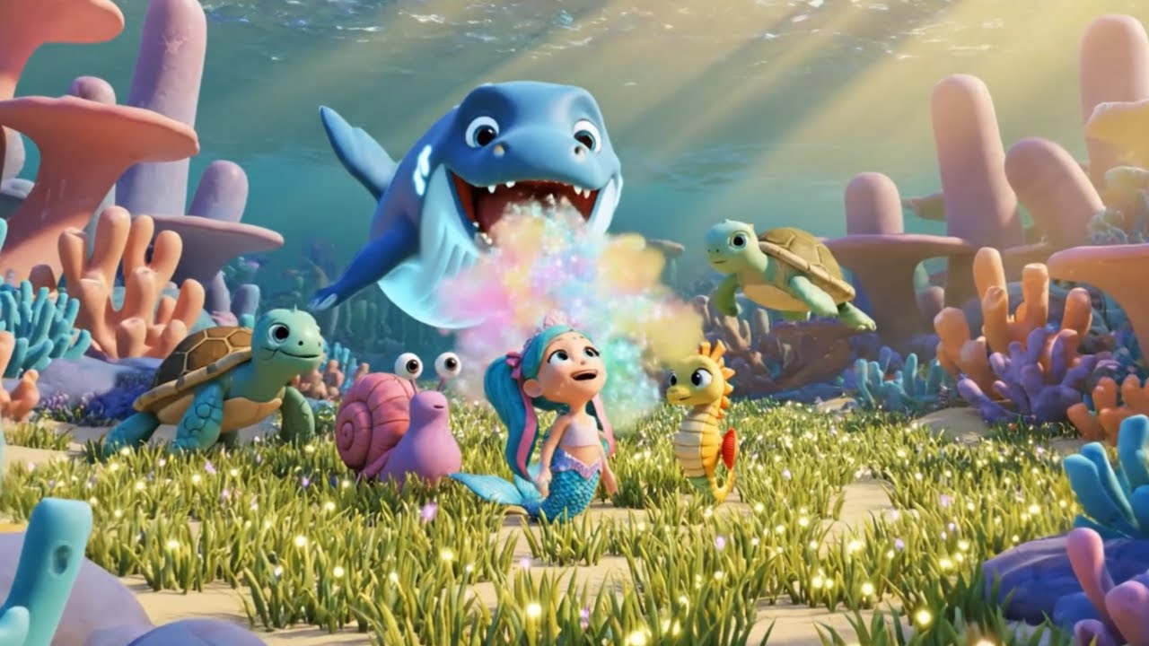 Shelly and the Friendly Giant Whale Adventure 🌊 Magical Ocean Journey for Kids  Learn, Laugh & Expl