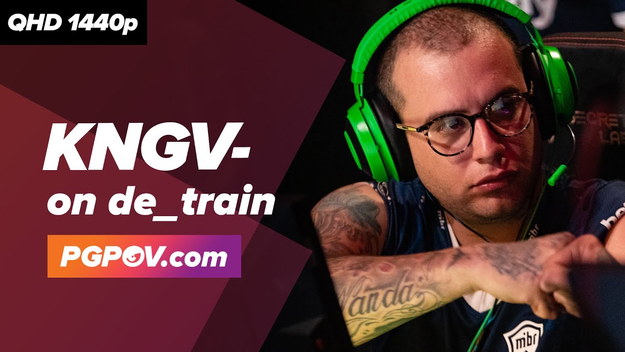 [CSGO POV] kNgV- (MIBR) vs Imperial / 32-16 / de_train // Player Settings in desc.