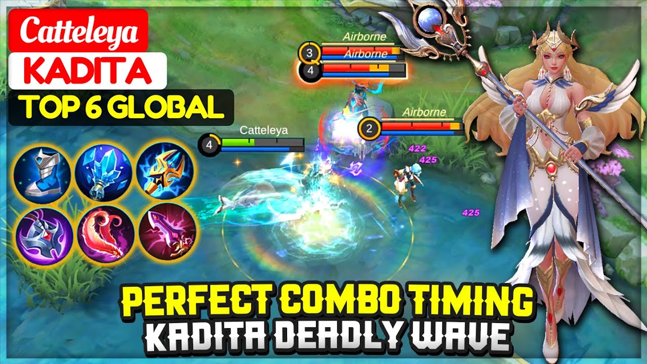 Perfect Combo Timing, Kadita Deadly Wave [ Top 6 Global Kadita