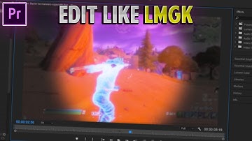 How To Edit Like LMGK (Mitr0, Mongraal, crr) - Glow Circle Effect - Premiere Pro