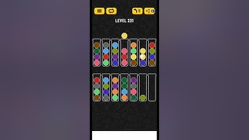 Ball sort puzzle level 231