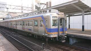 南海高野線 堺東駅 6000系(6005+6903+6033編成)準急なんば行 発車
