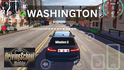 Driving School Simulator : EVO Washington mission 2