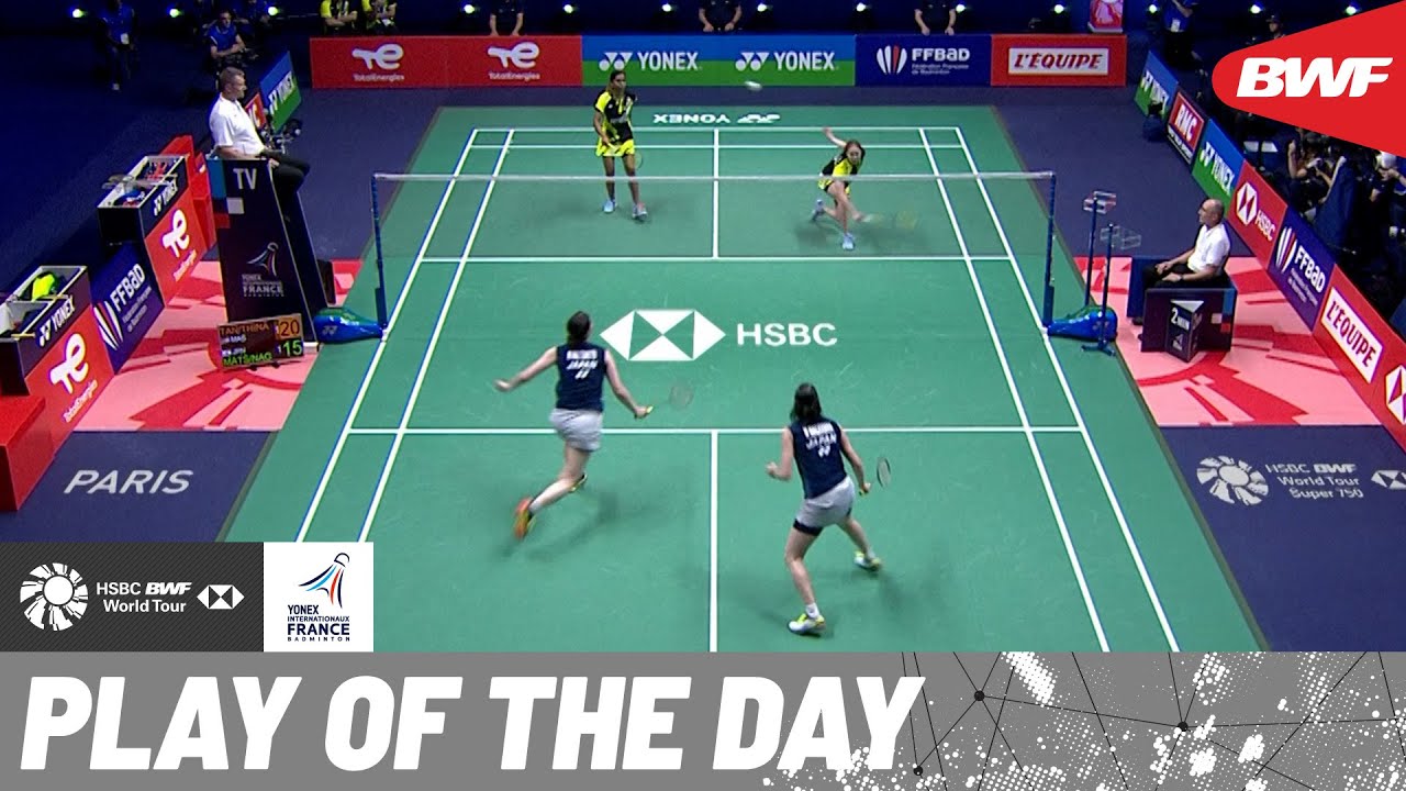 HSBC Play of the Day Pearly Tan and Thinaah Muralitharan make history in Paris