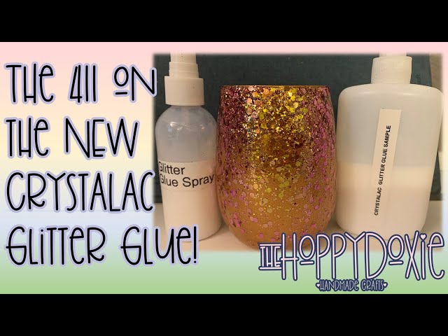 CrystaLac's glitter glue is the perfect sealer for my glitter. It