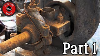 Antique Vertical Steam Engine  Part 1 [Restoration]