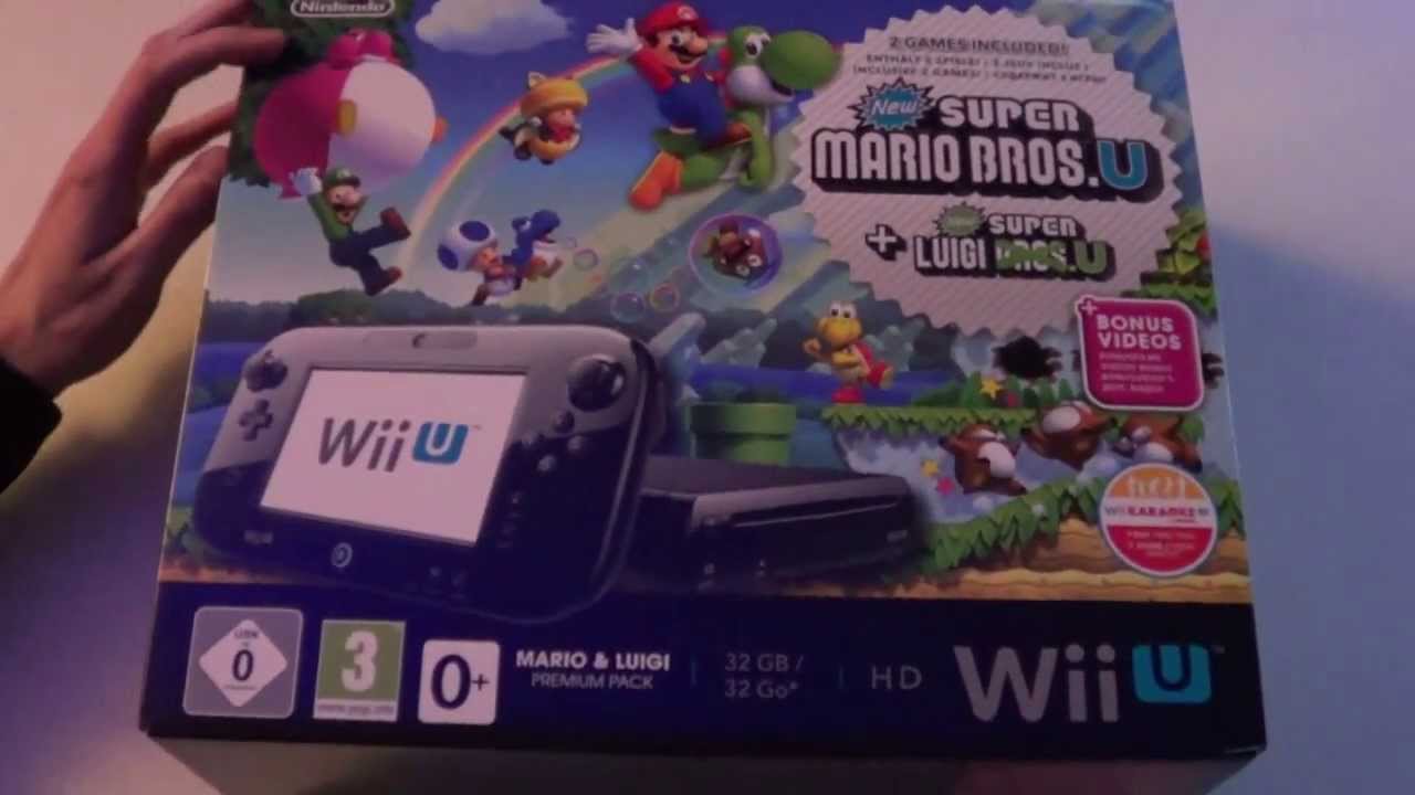 Nintendo Wii U Unboxing/déballage [Français HD 1080p]