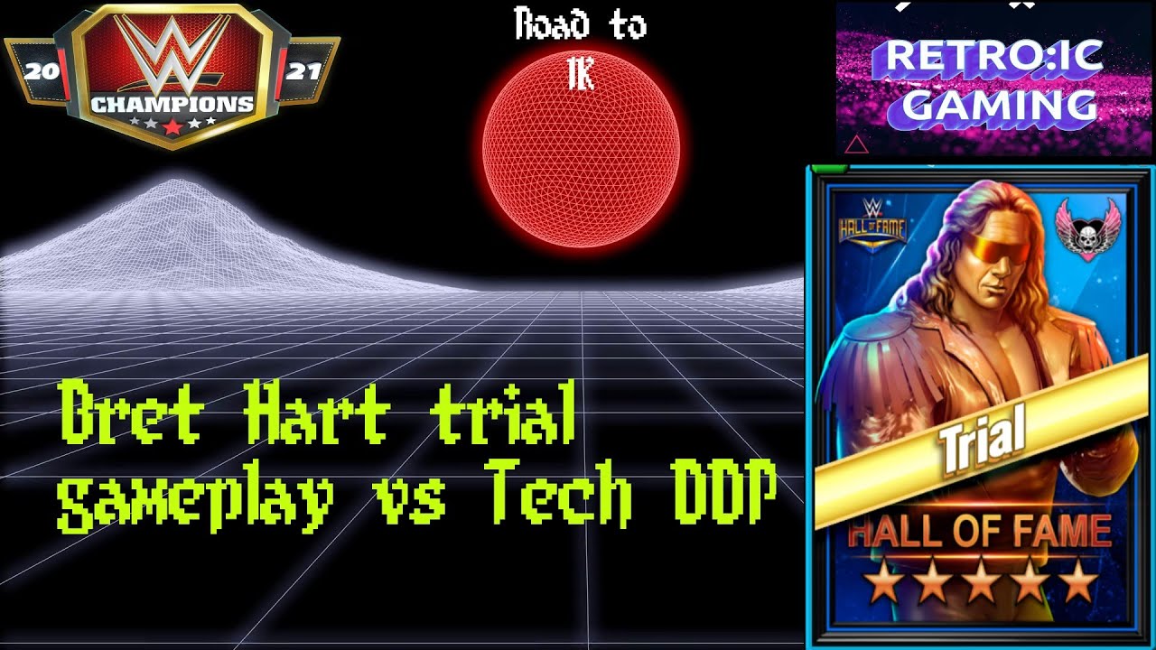 WWE Champions - HOF Trial Bret Hart gameplay