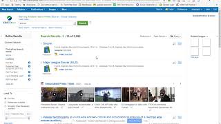 EbscoHost tutorial