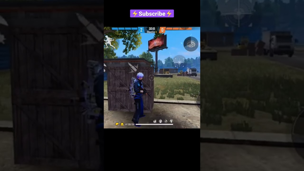 free fire max one tap challenge video⚡ 