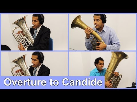 Bernstein - Overture to Candide - Tuba Quartet Arrangement