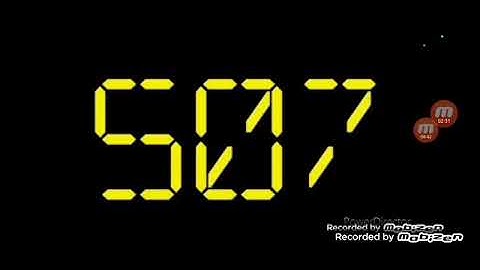 Challenge Countdown From 8000 (4x)