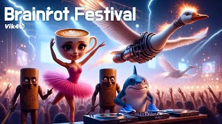 Vik4S - Brainrot Festival (Official Music Video) | Italian Brainrot EDM Song