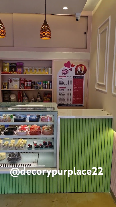 Cake Shop Design.                                 #cakes#cakedecorating#interiordesign#trndingshorts