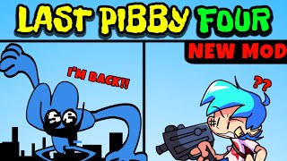 Friday Night Funkin' Vs Pibby Four New - Last Summer Reskin | Pibby Bfdi (Fnf/Pibby/New)