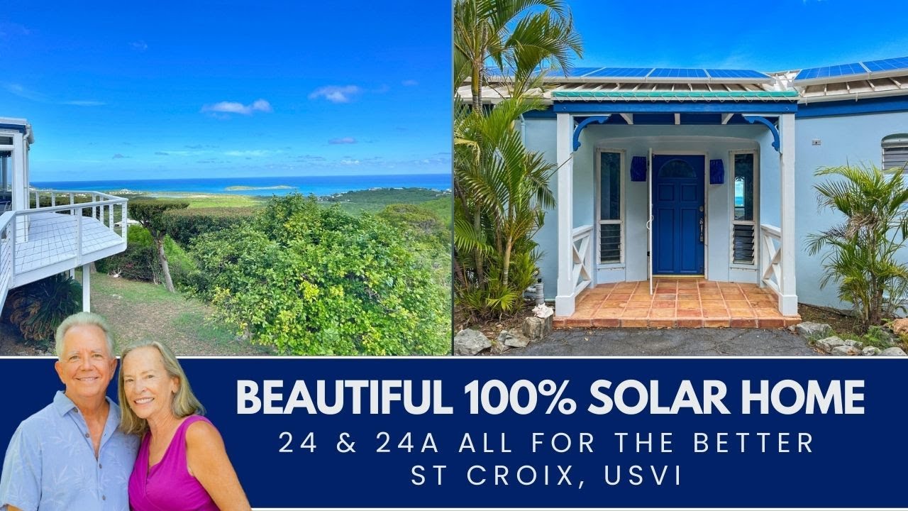 24 and 24A All For the Better, St Croix USVI: Home For Sale