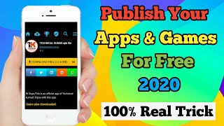 How To Publish Android App For Free | How to upload Apps and Games for free | Publish your Apps free screenshot 3