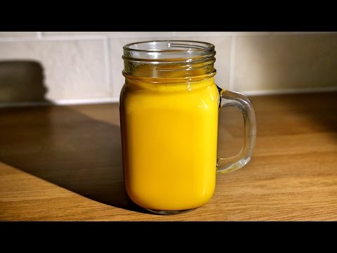 COMO FAZER TURMERIC 'LEITE DE OURO'