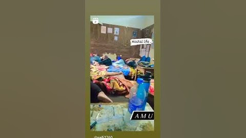 @hostel life amu
