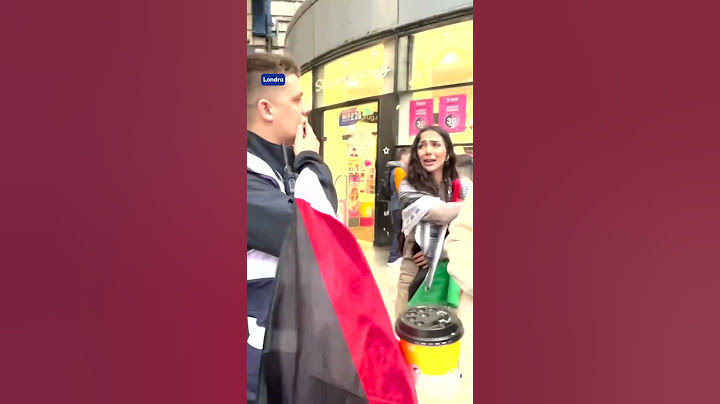Londra'da Filistin bayrağı taşıyan genç kadın saldırıya uğradı