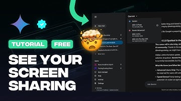 Gemini 2.0 Screen Sharing  - Gemini Can Now See Your Screen (Full Guide)