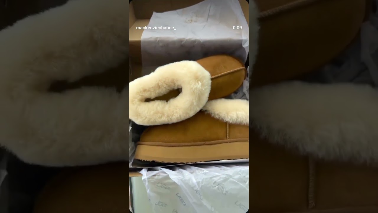 Stay cozy and chic with our Platinum Platform Ugg Slippers!