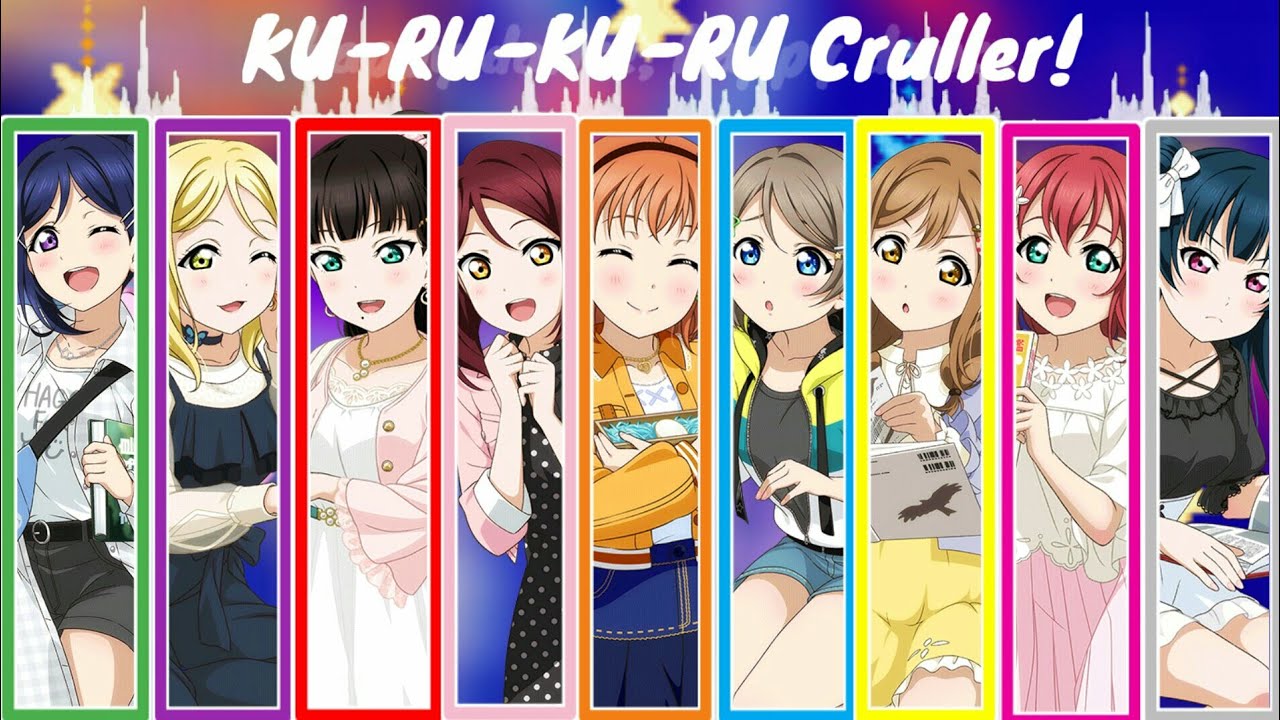 ℶ Ku Ru Ku Ru Aqours Kan Love Live ℶ Youtube